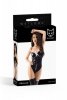 Wetlook bodysuit Delilah - black XL
